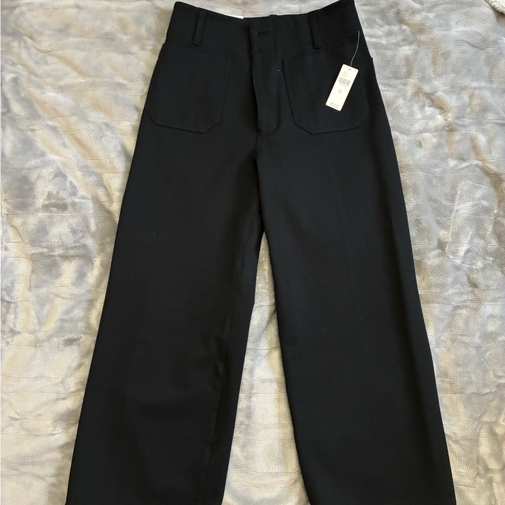 NWT Anthropologie Maeve Colette pant in black